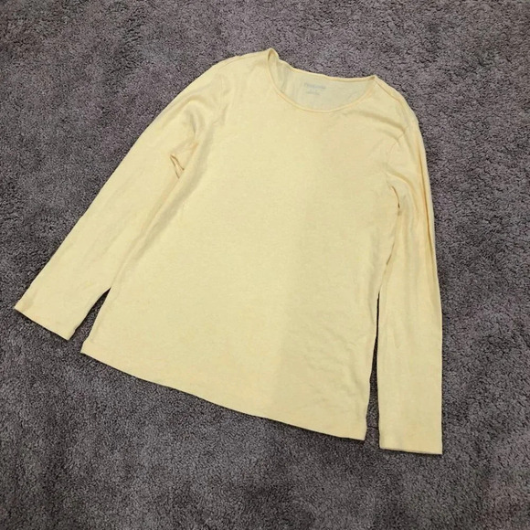 Pendleton yellow long sleeve shirt Cotton base layer Size Medium - Picture 1 of 8